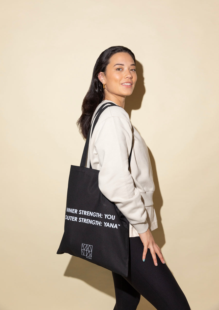 YANA Slogan Tote Bag