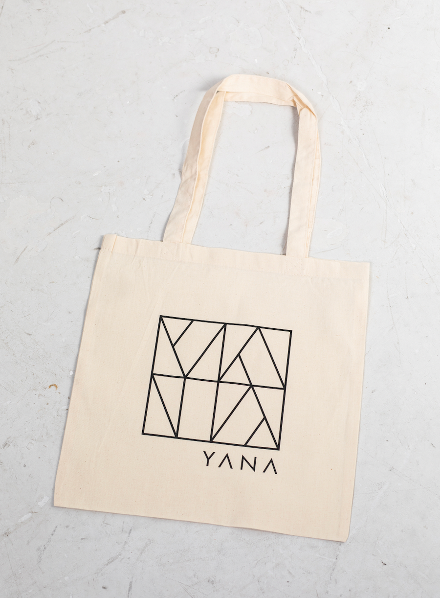 YANA Black Sand Tote Bag